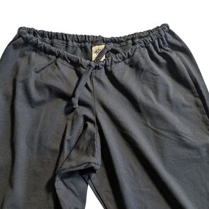 Prana Women's Flowy Comfy Black Lounge Active wear Yoga Pants